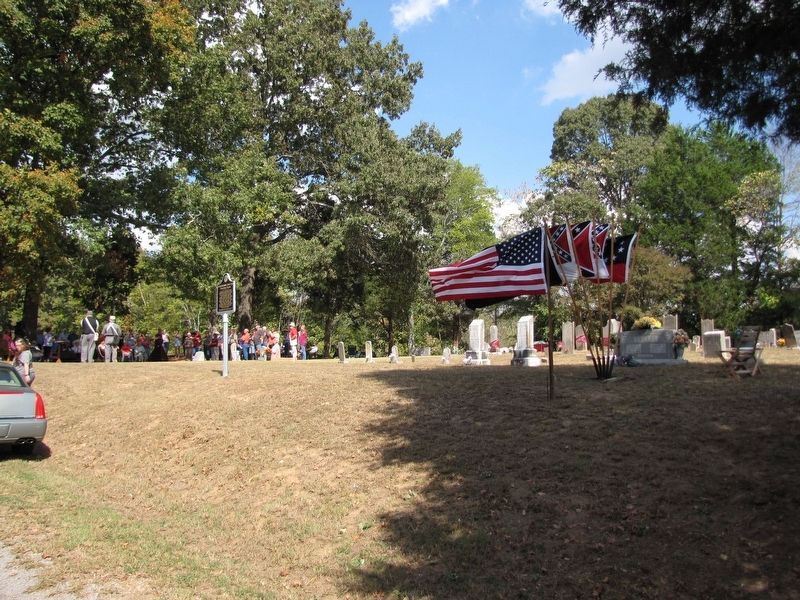 Cunningham Cemetery Marker image. Click for full size.