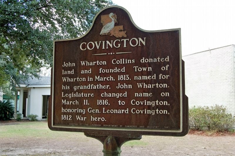 Covington Marker image. Click for full size.