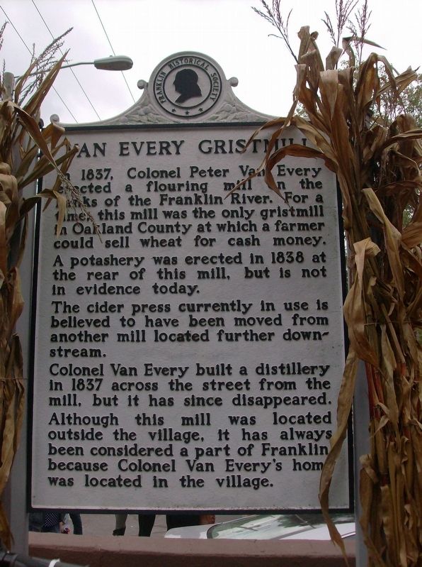 Van Every Gristmill Marker image. Click for full size.