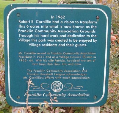 Robert E. Cornillie's Vision Marker image. Click for full size.