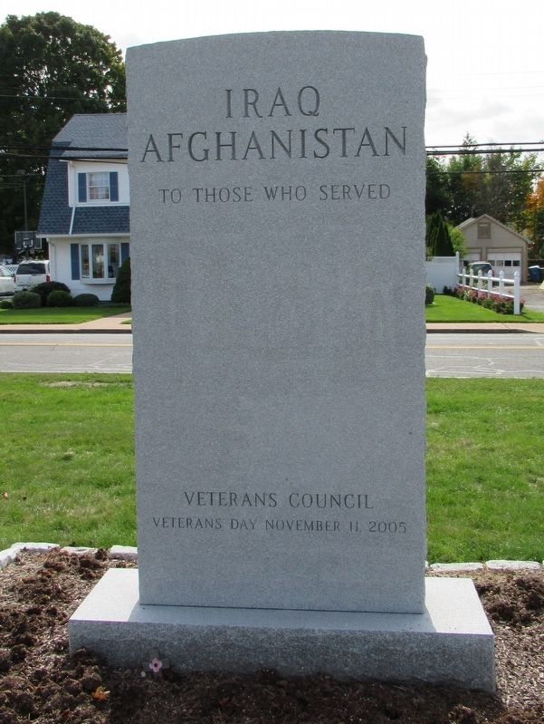 Manchester Iraq Afghanistan Veterans Monument image. Click for full size.