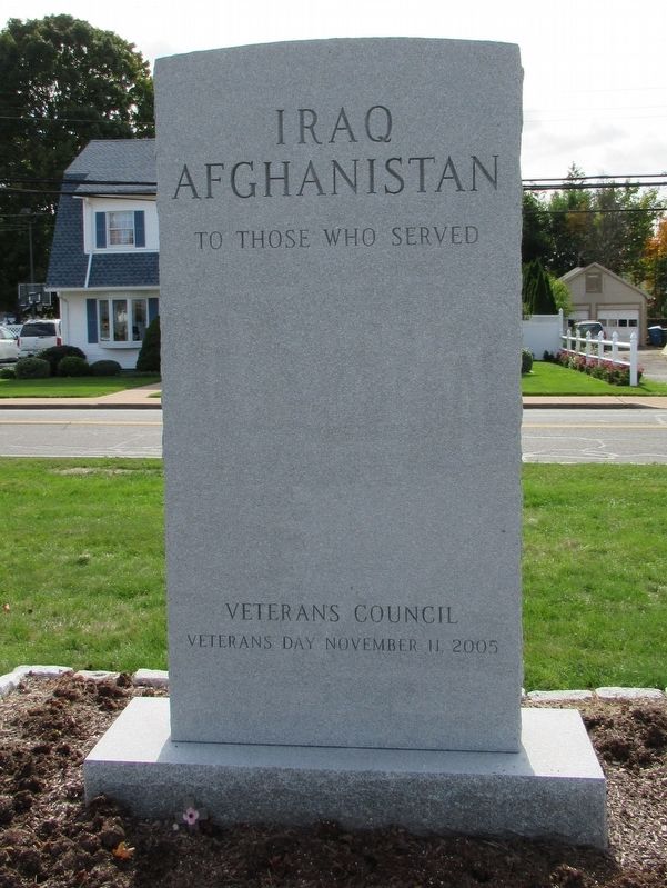 Manchester Iraq Afghanistan Veterans Monument. Click for full size. Manchester Iraq Afghanistan Veterans Monument image. Click for full size.
