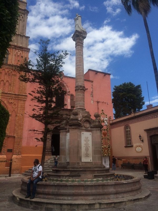 Monument to José Diez de Sollano y Dávalos Marker. Click for full size. Monument to José Diez de Sollano y Dávalos Marker image. Click for full size.