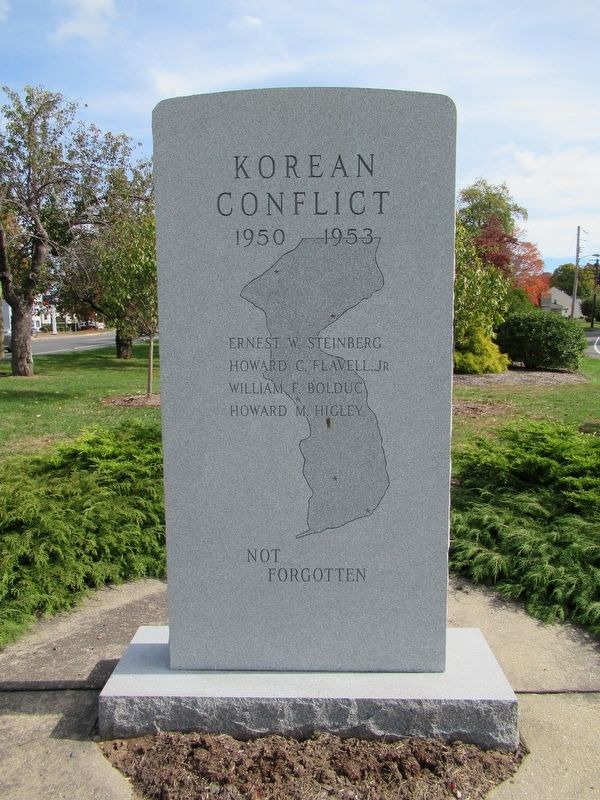 Manchester Korean Conflict Memorial image. Click for full size.