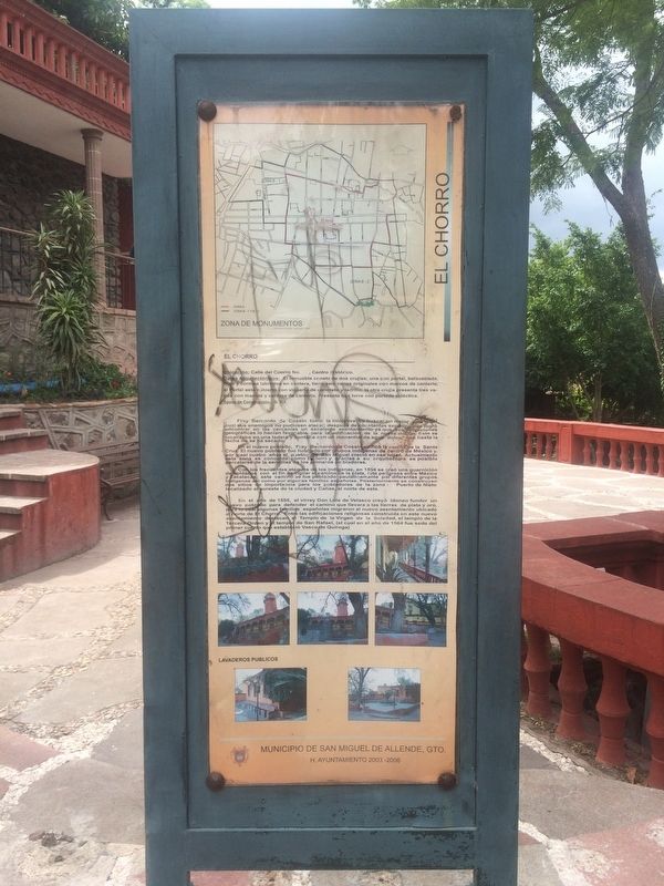 An additional nearby marker on the early history of San Miguel de Allende image. Click for full size.