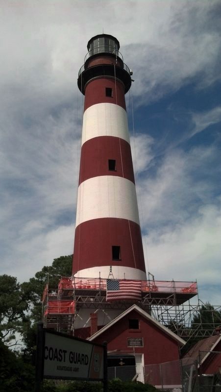Assateague Island Lighthouse image. Click for full size.