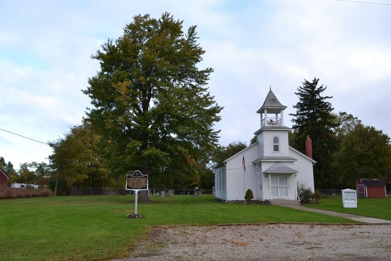 1858 Roberts Chapel and Cemetery. Click for full size. 1858 Roberts Chapel and Cemetery image. Click for full size.