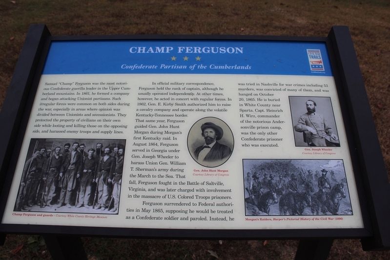 Champ Ferguson Marker image. Click for full size.