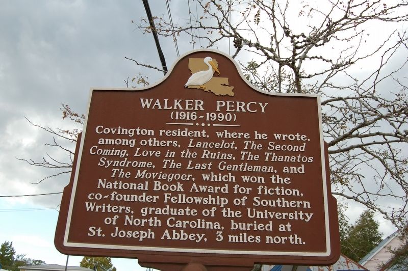 Walker Percy Marker image. Click for full size.