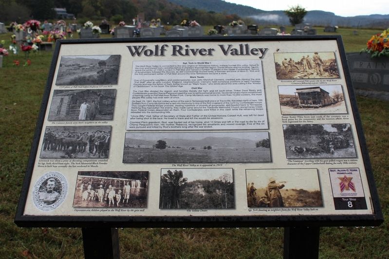 Wolf River Valley Marker image. Click for full size.