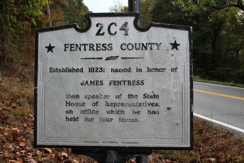Fentress County / Pickett County Marker image. Click for full size.