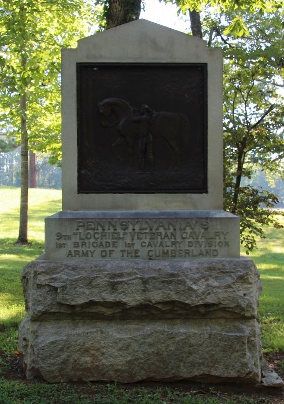 9th Pennsylvania Cavalry Marker image. Click for full size.