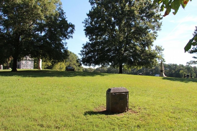 123rd Illinois Infantry Marker. Click for full size. 123rd Illinois Infantry Marker image. Click for full size.