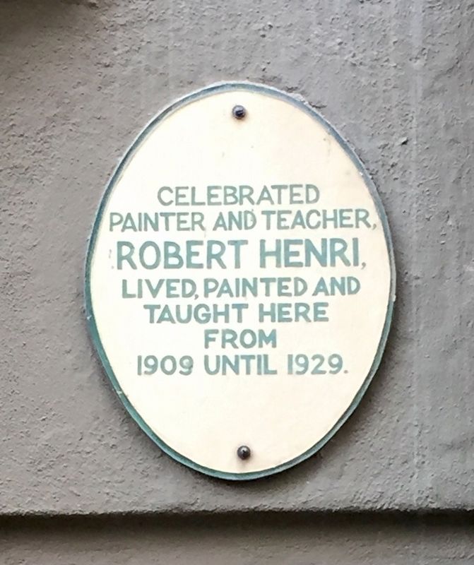 Robert Henri Marker image. Click for full size.