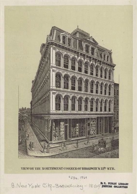 <i>View on the Northwest Corner of Broadway & 11th Str.</i>. Click for full size. <i>View on the Northwest Corner of Broadway & 11th Str.</i> image. Click for full size.