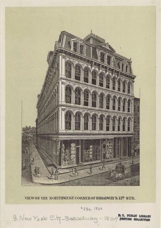 <i>View on the Northwest Corner of Broadway & 11th Str.</i> image. Click for full size.