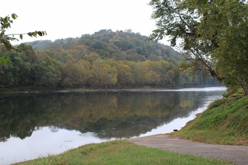 Cumberland River at Neeley's Ferry Site. Click for full size. Cumberland River at Neeley's Ferry Site image. Click for full size.
