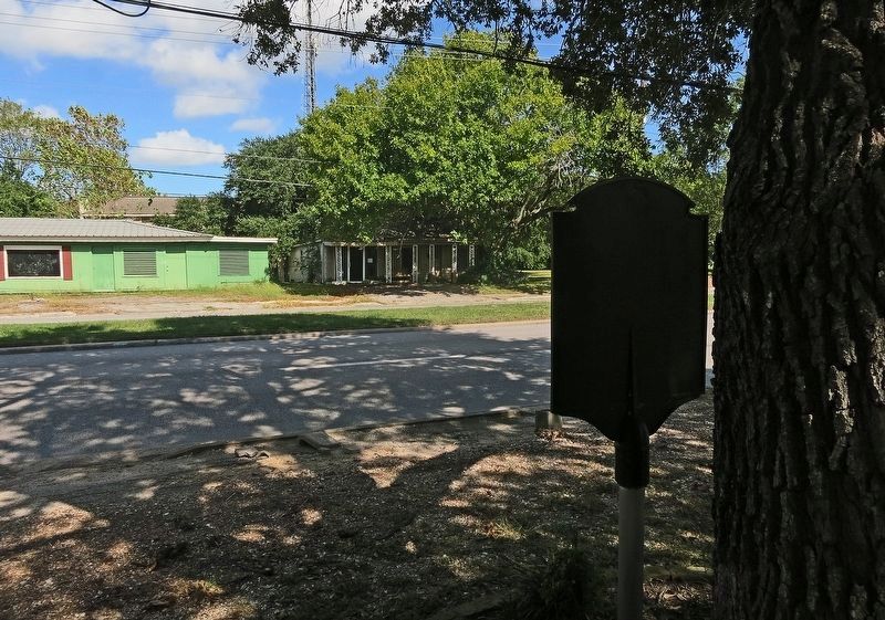 Wide View of First Business Marker Taken From the Back image. Click for full size.