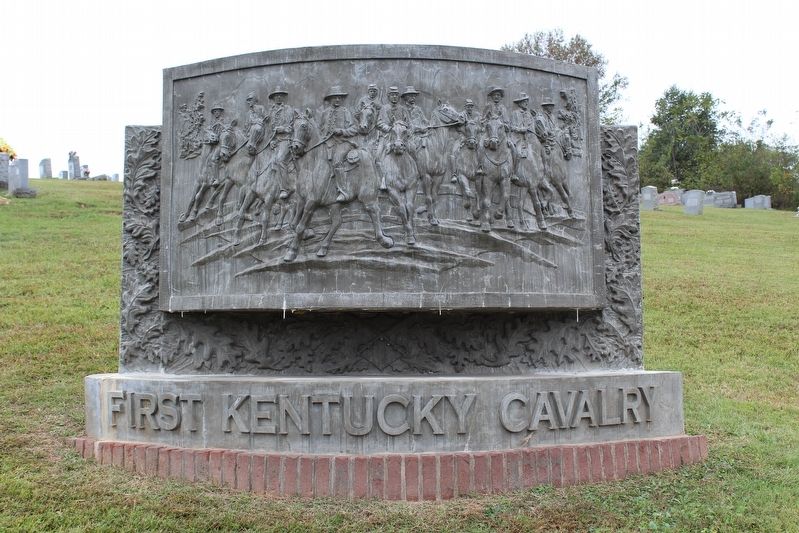 First Kentucky Cavalry Marker image. Click for full size.