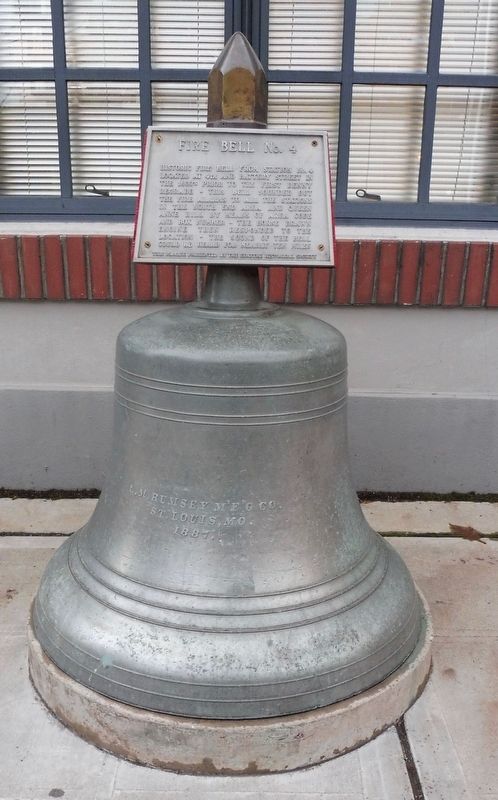 Fire Bell No. 4 Marker. Click for full size. Fire Bell No. 4 Marker image. Click for full size.