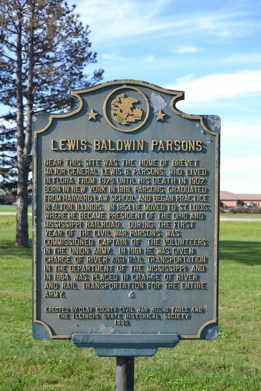 Lewis Baldwin Parsons Marker image. Click for full size.