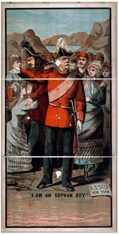 <i>Pirates of Penzance</i> Theater Poster - "I am an orphan boy". Click for full size. <i>Pirates of Penzance</i> Theater Poster - "I am an orphan boy" image. Click for full size.