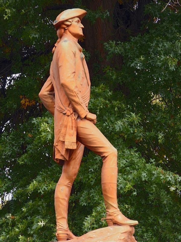 Colonel George Washington Sculpture<br>by Frank Vittor image. Click for full size.