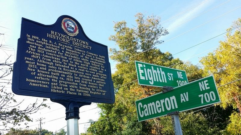Reynoldstown Historic District Marker image. Click for full size.