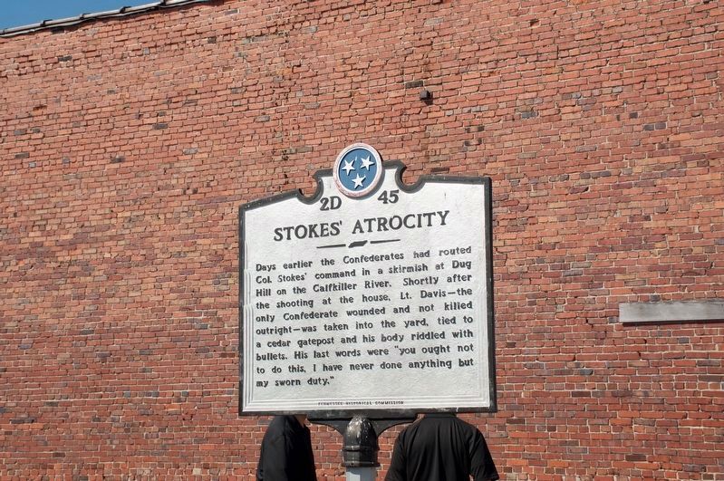 Stokes' Atrocity Marker (side 2) image. Click for full size.