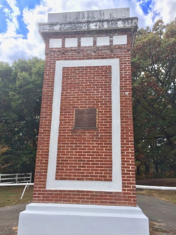 Brig Gen Francis S. Bartow C.S.A. Marker at former Rabun Gap-Nacoochee School entrance. image. Click for full size.