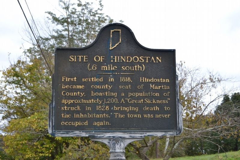 Site of Hindostan Marker image. Click for full size.