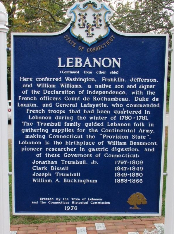 Lebanon Marker image. Click for full size.