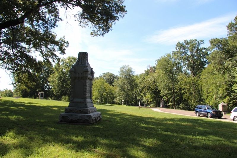 10th Ohio Infantry Marker. Click for full size. 10th Ohio Infantry Marker image. Click for full size.