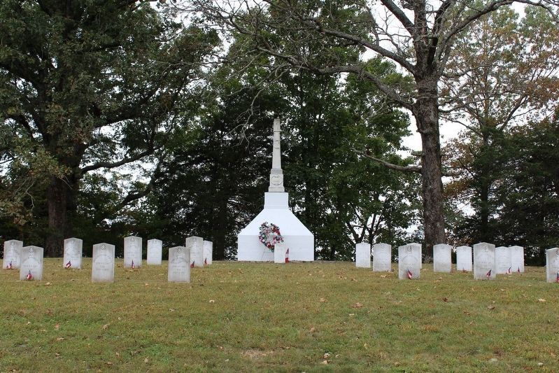 Tebbs Bend Green River Bridge Battlefield Confederate Cemetery image. Click for full size.