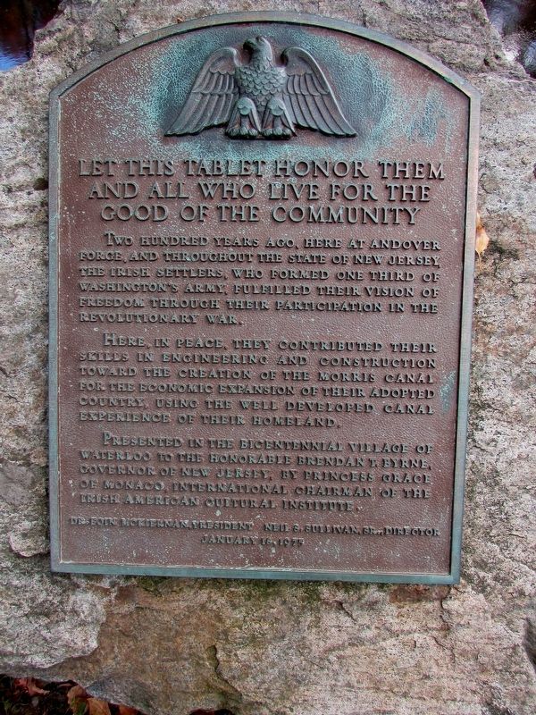 Let This Tablet Honor Them and All Who Live For the Good of the Community Marker image. Click for full size.