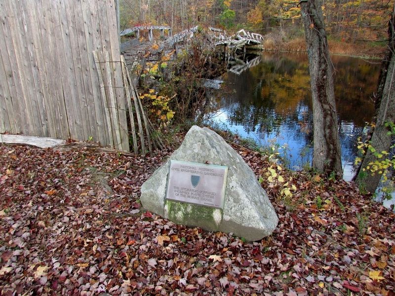 Morris Canal Marker image. Click for full size.