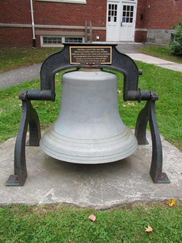 Liberty Hill Church Bell Marker image. Click for full size.