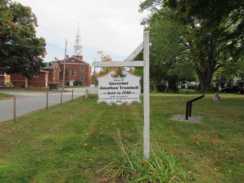 John Trumbull Birthplace image. Click for full size.