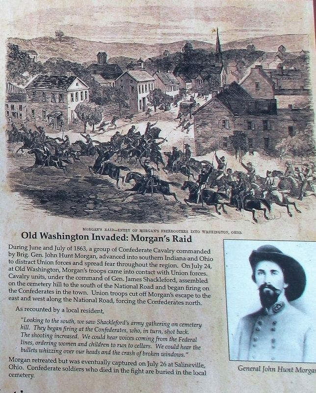 Old Washington Marker image. Click for full size.