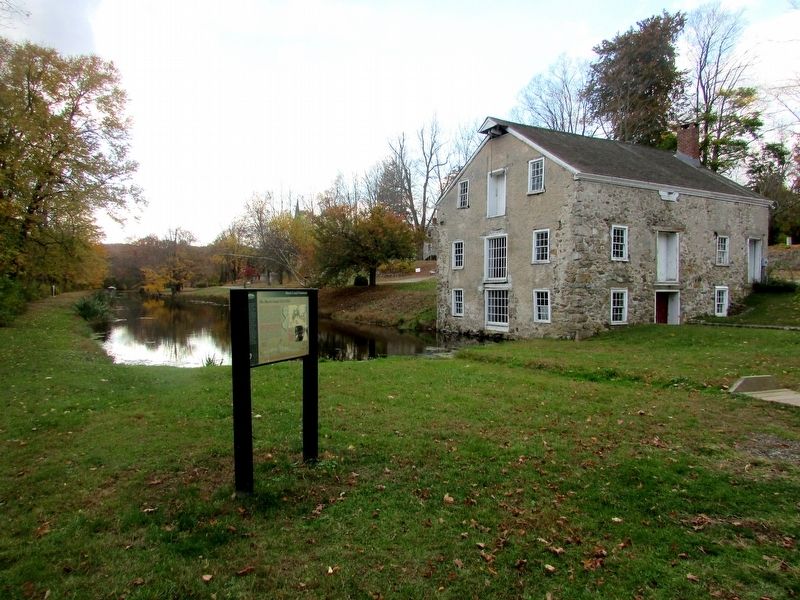 Marker in Waterloo Village. Click for full size. Marker in Waterloo Village image. Click for full size.