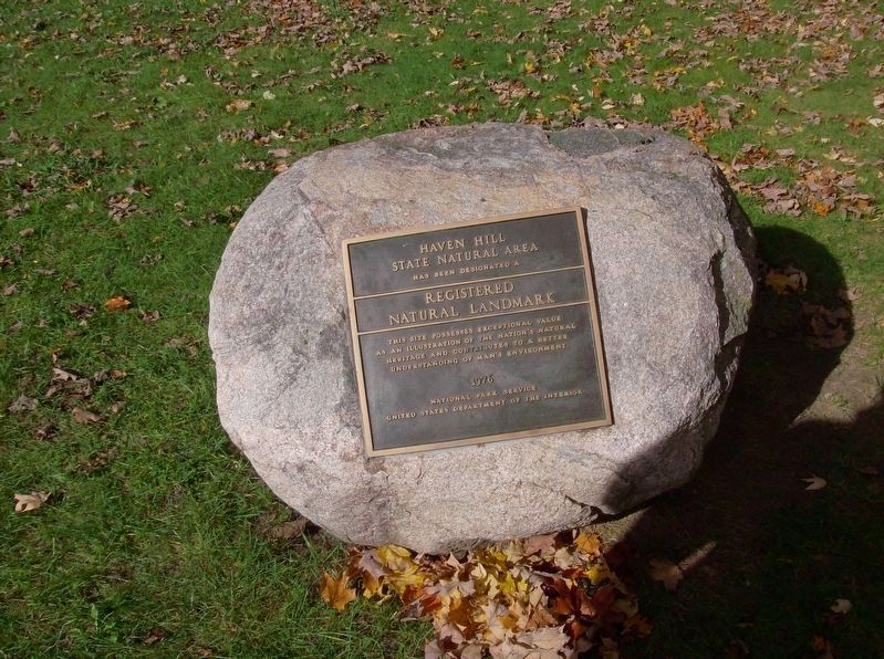 Registered Natural Landmark Marker image. Click for full size.