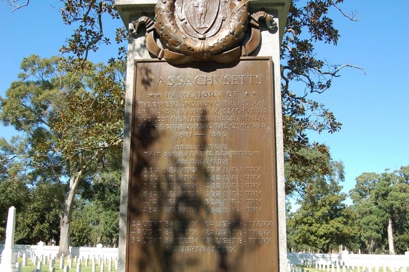 Massachusetts Memorial Marker image. Click for full size.
