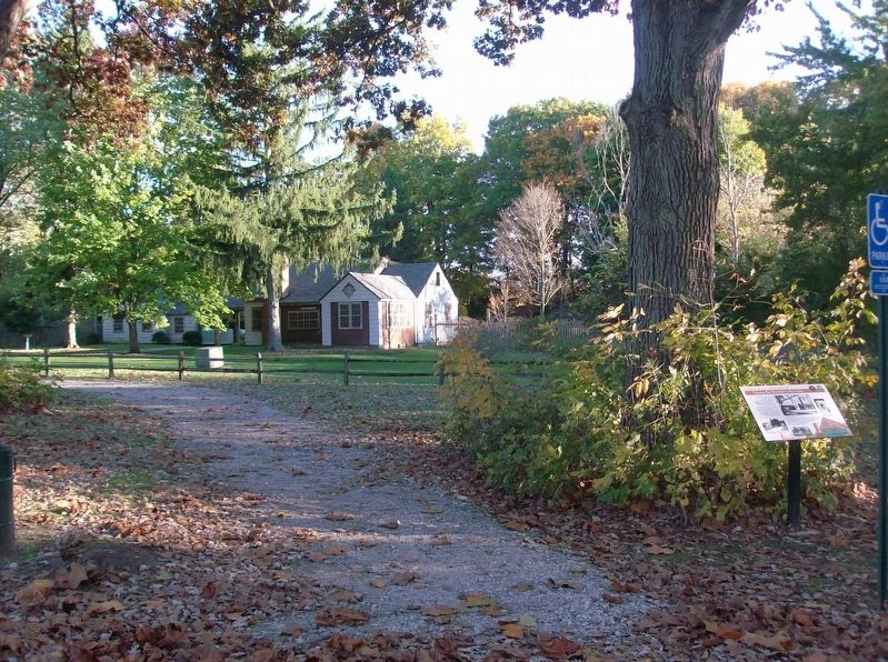 Haven Hill Gatehouse: Crossing the Threshold to the Estate Marker and Gatehouse image. Click for full size.