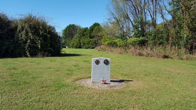 Battle of Green Spring Memorial. Click for full size. Battle of Green Spring Memorial image. Click for full size.