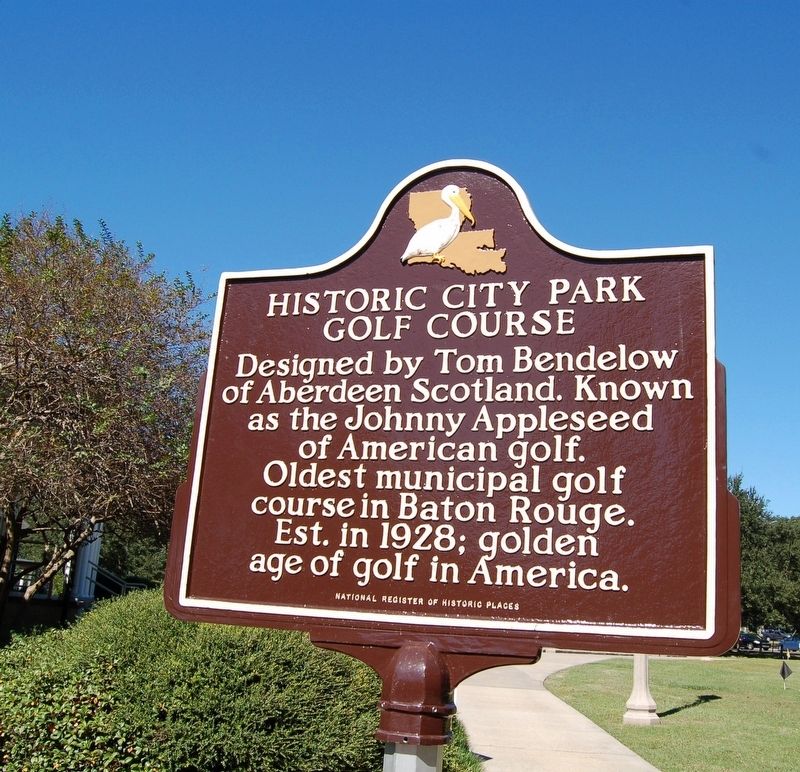 Historic City Park Golf Course Marker image. Click for full size.