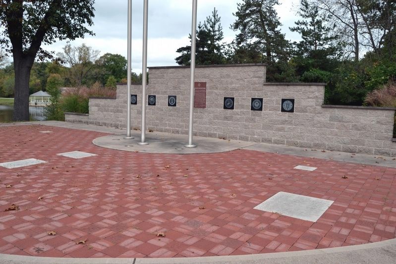 Odon Veterans Memorial. Click for full size. Odon Veterans Memorial image. Click for full size.