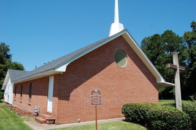 Marksville Methodist Church Marker. Click for full size. Marksville Methodist Church Marker image. Click for full size.