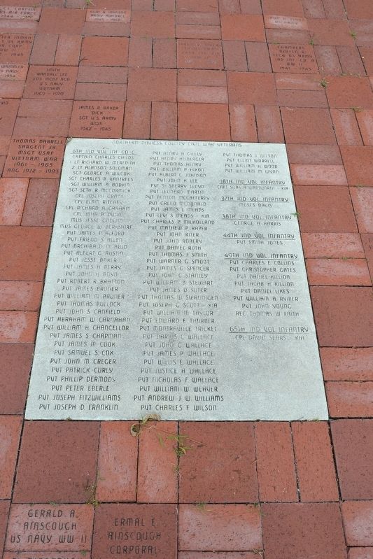 Northern Daviess County Civil War Veterans. Click for full size. Northern Daviess County Civil War Veterans image. Click for full size.