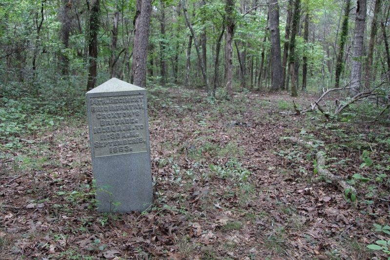 14th Ohio Infantry Marker. Click for full size. 14th Ohio Infantry Marker image. Click for full size.