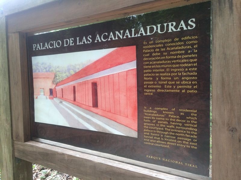 The "Acanaladuras" Palace Marker image. Click for full size.